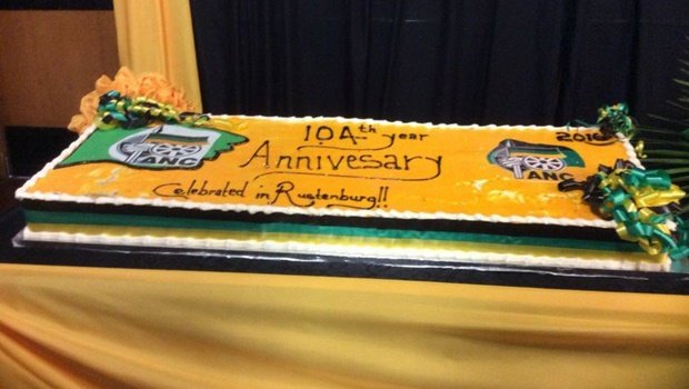 ANC spelling mistake on the cake. 