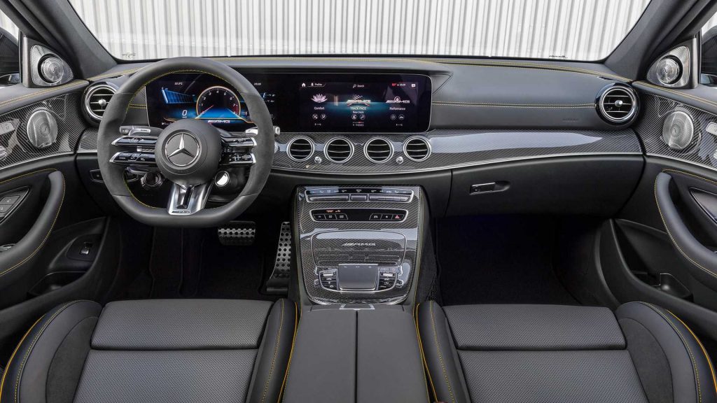 2021 Mercedes Benz E63 interior