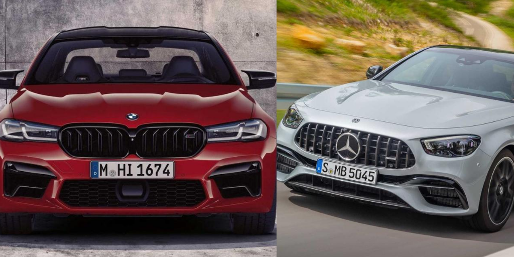 BMW M5 vs Mercedes Benz E63