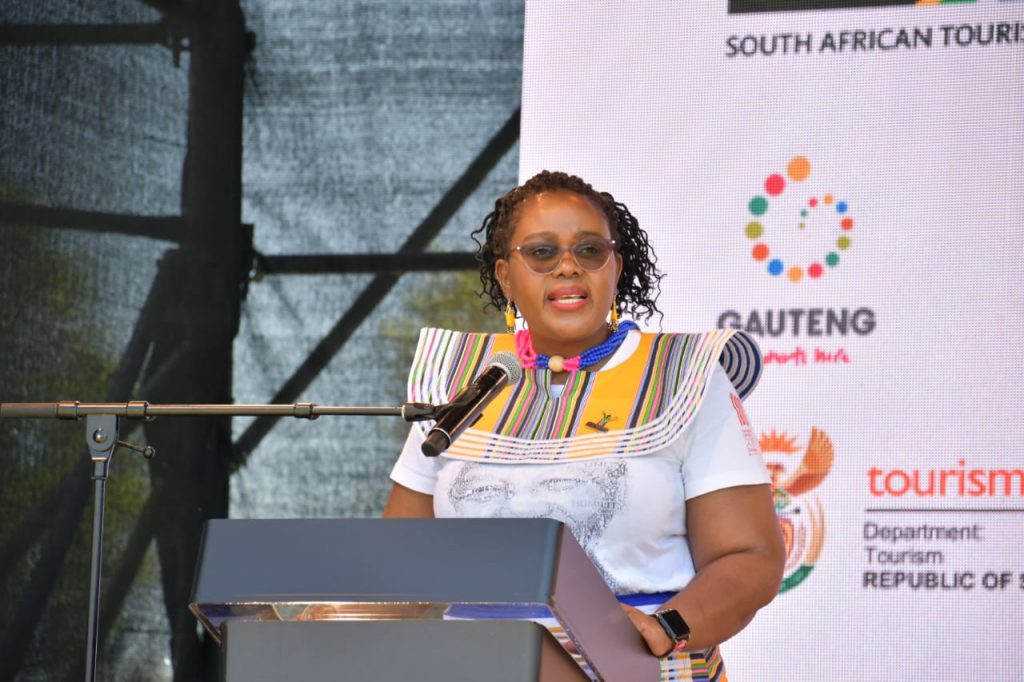 SA Minister of Tourism, Mmamoloko Kubayi-Ngubane. 