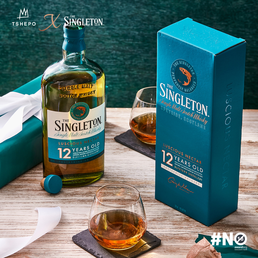 The Singleton Whiskey 12 year old box 