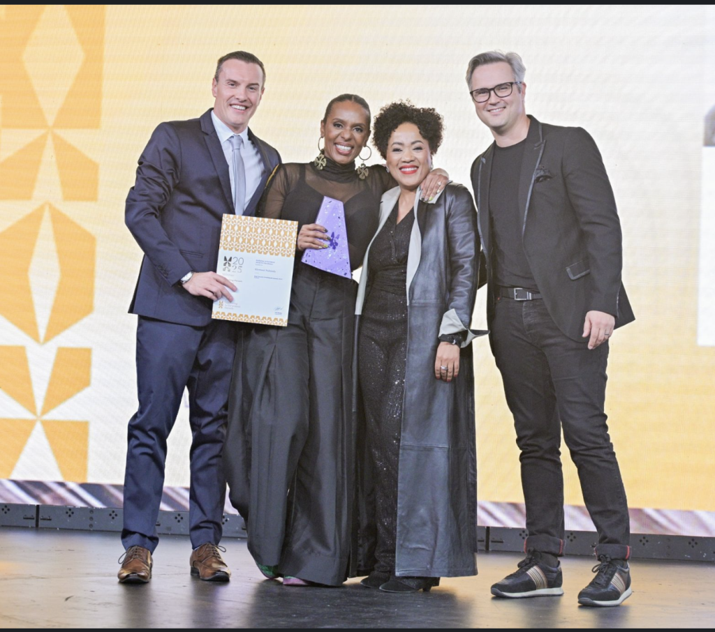 Khensani Nobanda receives the Marketing Person of the Year Awards 