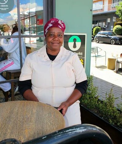 Yaya, the famous rusks maker.