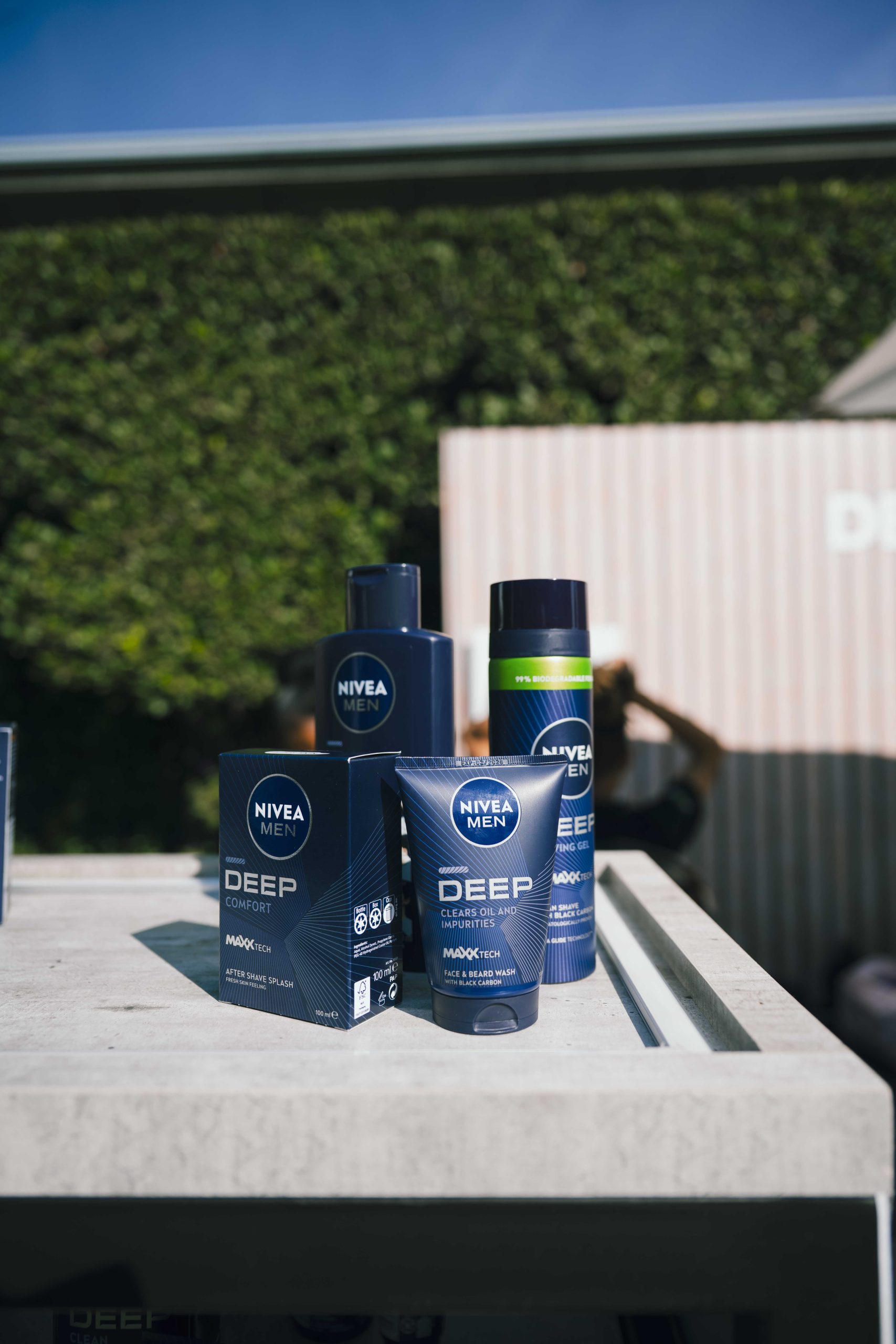 The special-edition collection features several products from the NIVEA Men Deep franchise.