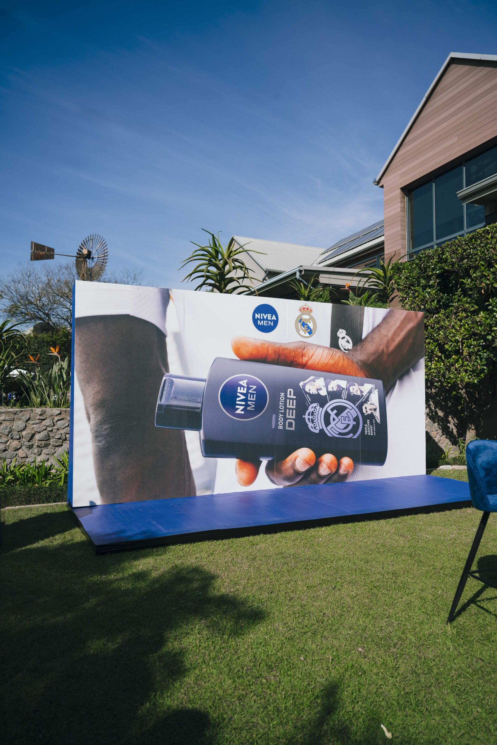 NIVEA Men Deep Escape event celebrating the launch of the limited-edition NIVEA Men x Real Madrid product range