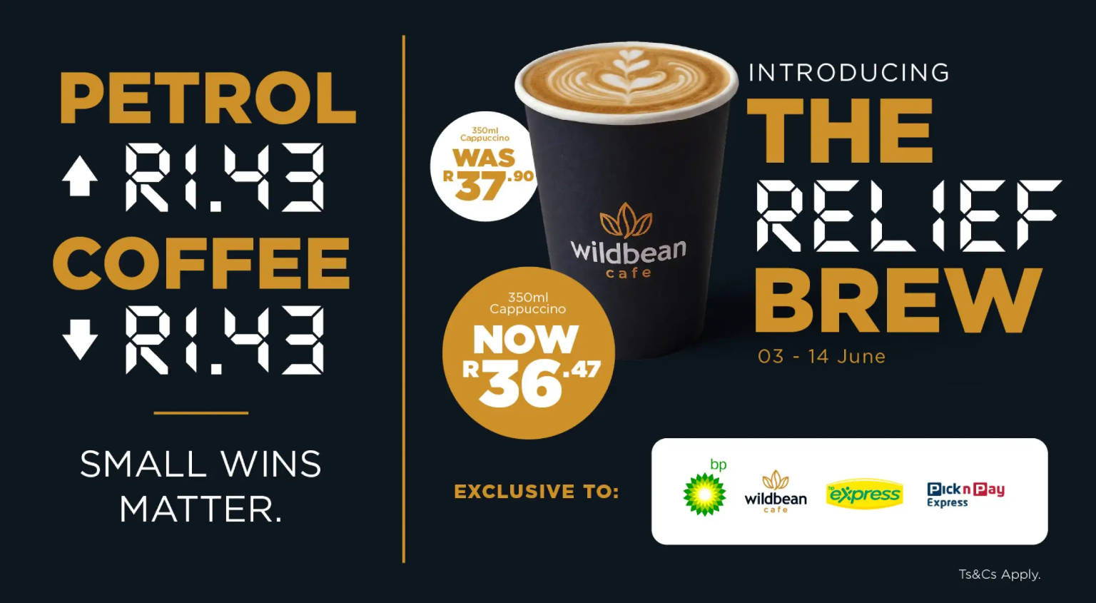 BP Cuts Coffee Prices by R1.43 to Give South Africans More Value