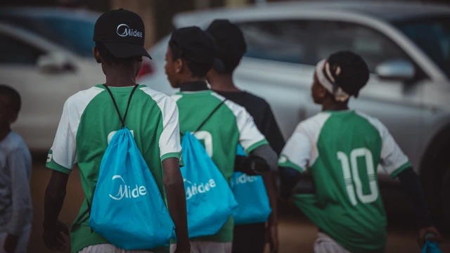 Midea donated products to benefit both the sports facility and the surrounding community