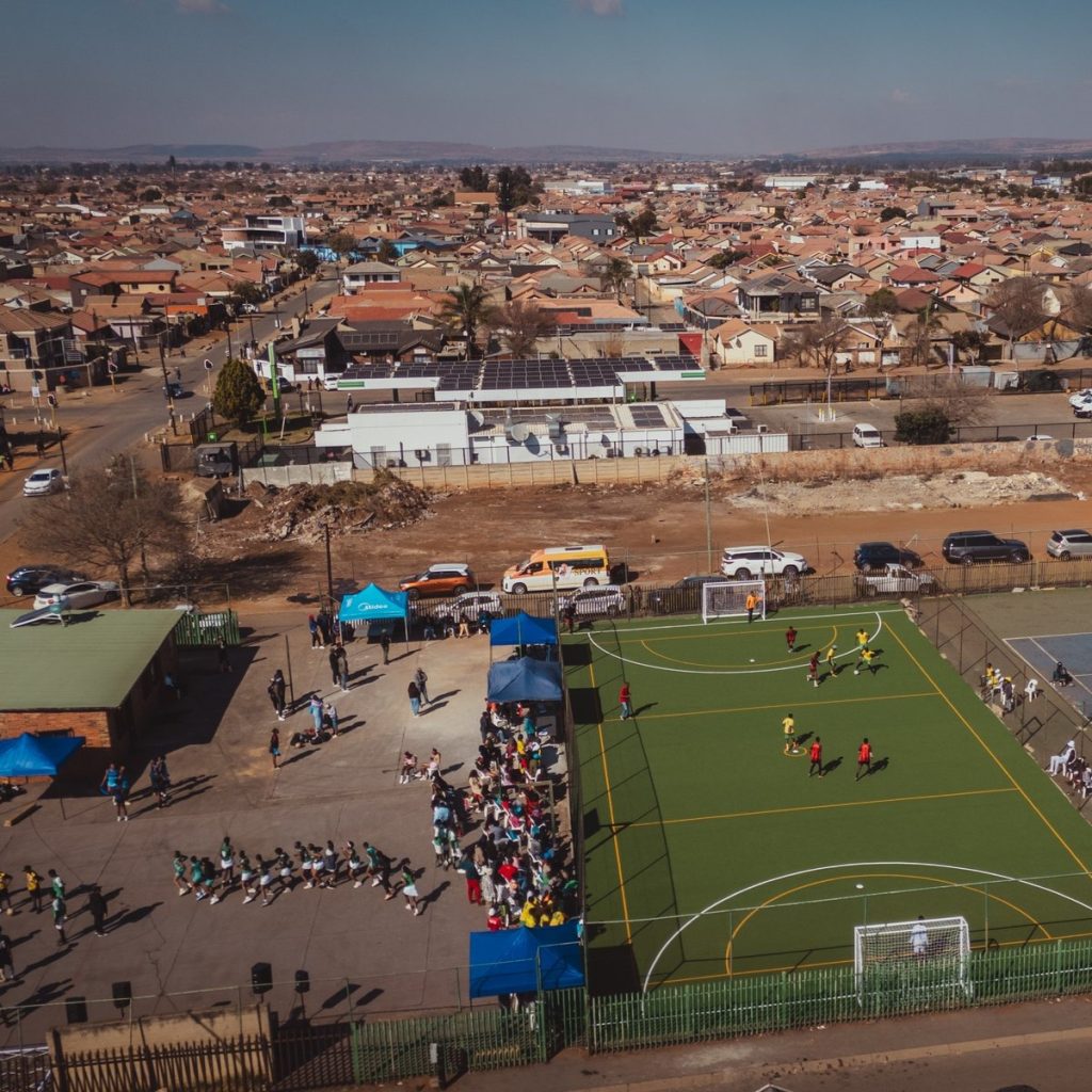 Manchester City and Midea invest in Soweto's future through sport