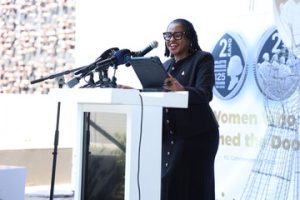 Delegates and speakers at the SARB R2 coins launch honouring Charlotte Maxeke and 1956 women