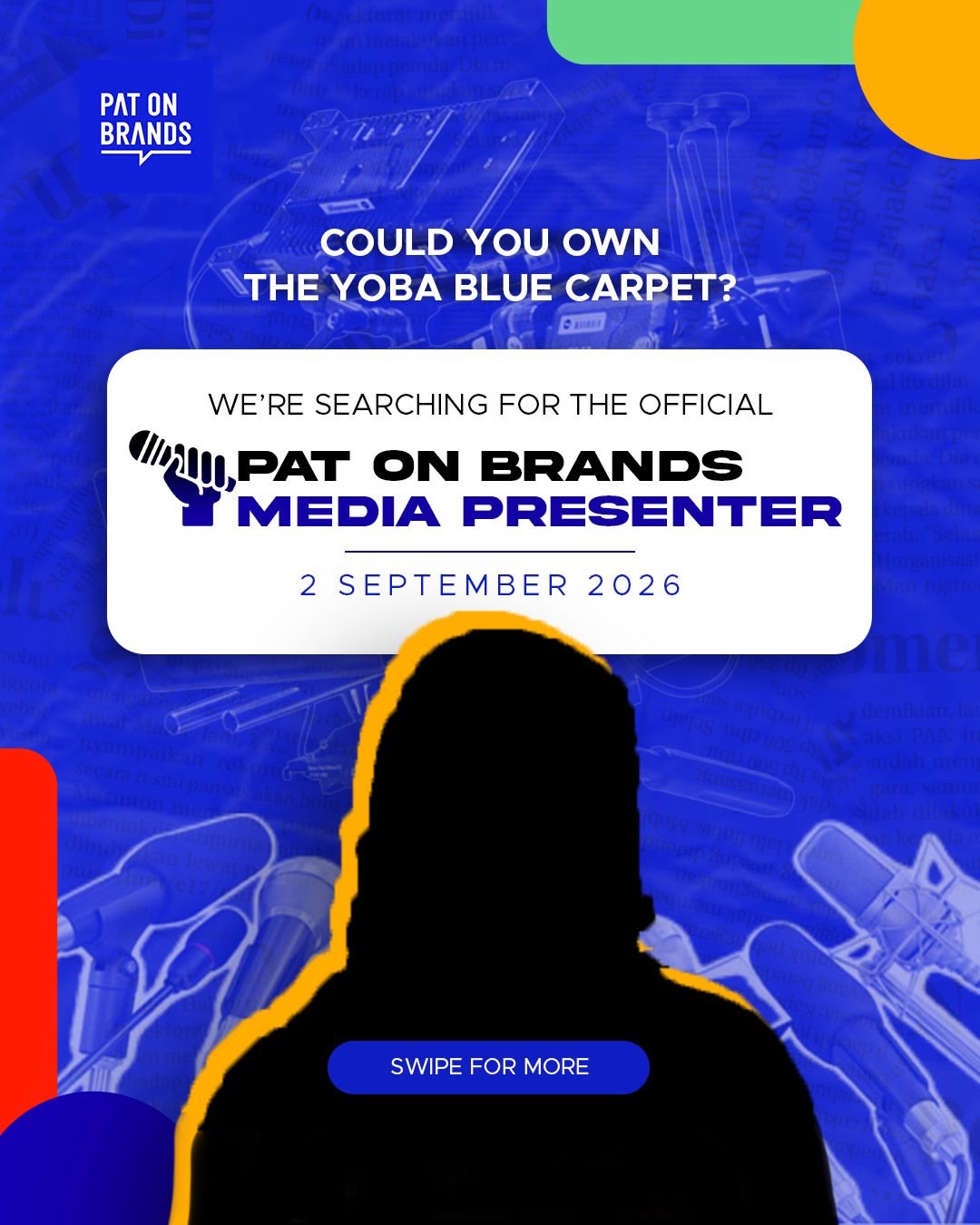 pat on brands presenter search