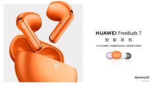 HUAWEI FreeBuds 7 semi-in-ear earbud design