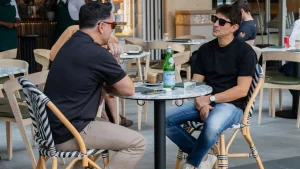 Naked Coffee Restaurant founders Shaun Els and Victor Barbosa