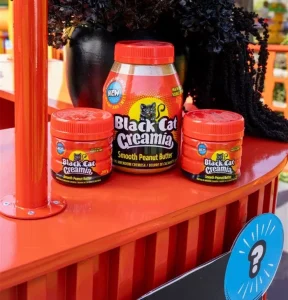 Black Cat Creamia 1kg peanut butter celebrating Black Cat’s 100th anniversary