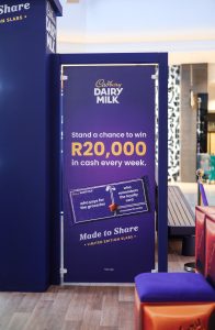 Cadbury Made To Share campaign activation in South Africa