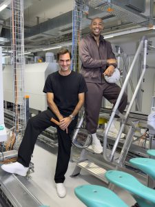 Thierry Henry featured in the On Enters Football campaign