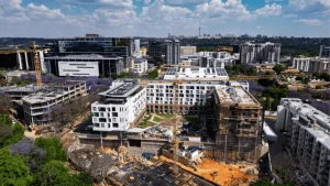Naked Coffee Restaurant location at the One Rosebank development in Johannesburg