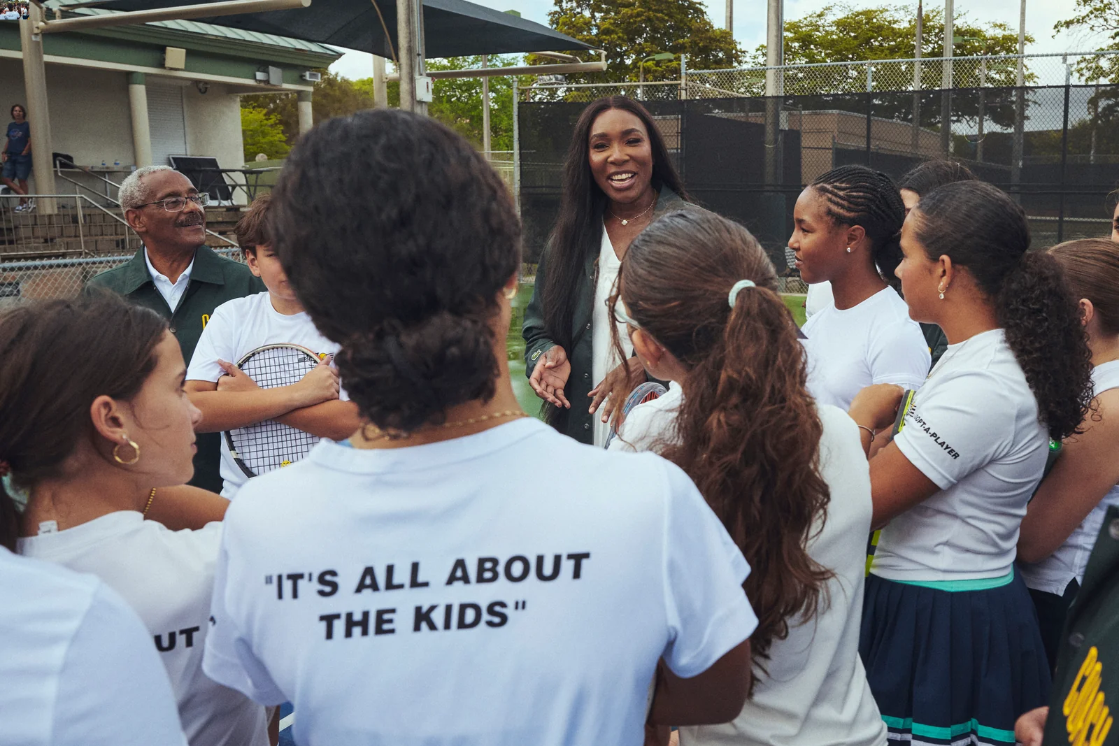 Lacoste Foundation 20th anniversary campaign supporting Tennis South Africa with Venus Williams
