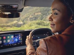 Actress Ama Qamata in the Audi Q: A New Era campaign