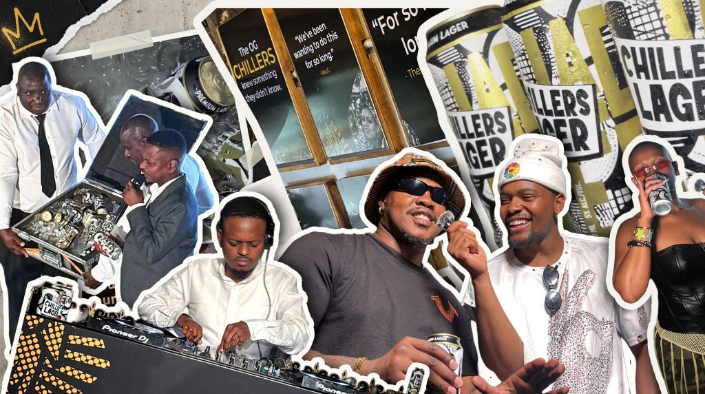 Chillers Lager brand launch celebrating MacG's new beer in South Africa