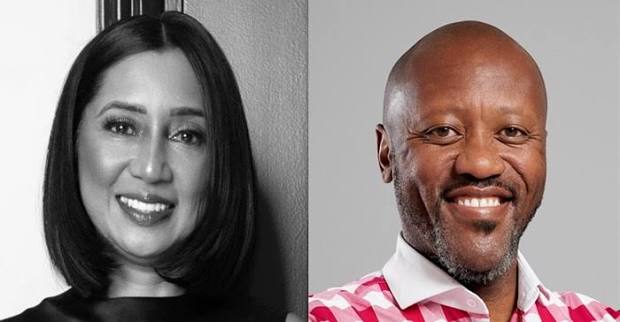 Vodacom creative agency appointment featuring Koo Govender of Publicis Groupe Africa and Andisa Ntsubane of Vodacom South Africa